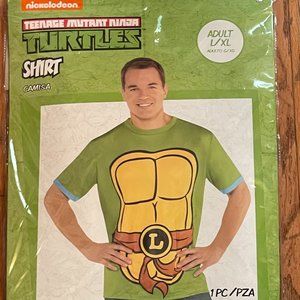 MENS NINJA TURTLE COSTUME SHIRT